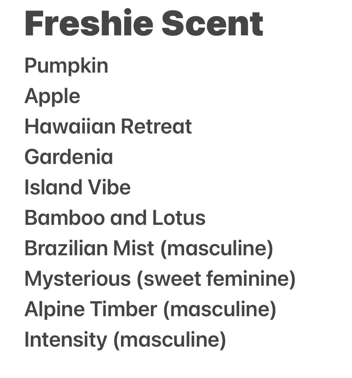 Air Freshener